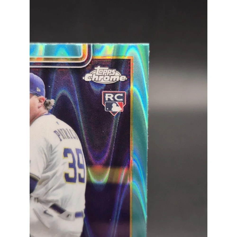 2025 Topps Chrome Chad Patrick #USC90 Rookie Teal Raywave /199 Milwaukee Brewers